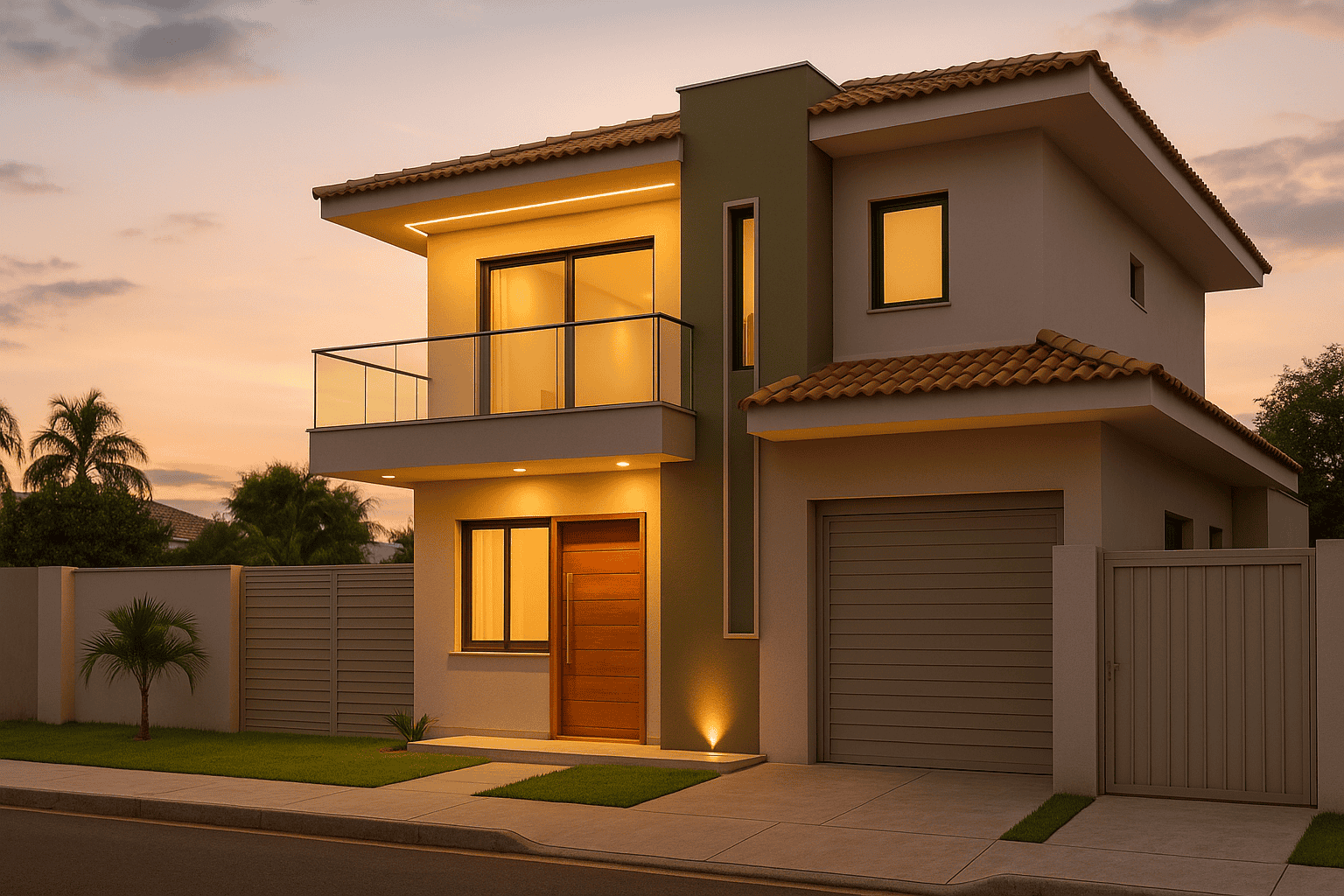 Casa modelo no bairro Cidade Alta
